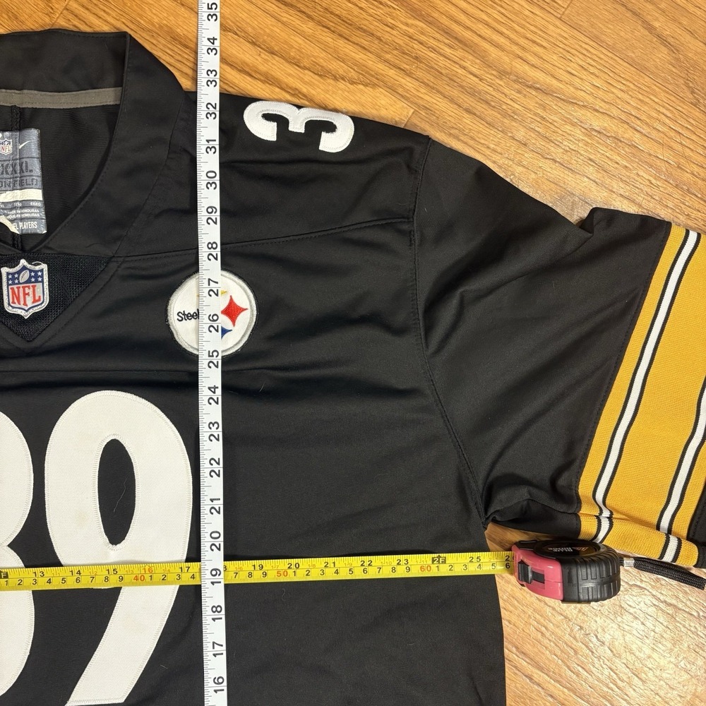 Nike Pittsburgh Steelers Minkah Fitzpatrick #39 Jersey Black Mens 3XL NFL - Picture 8 of 8
